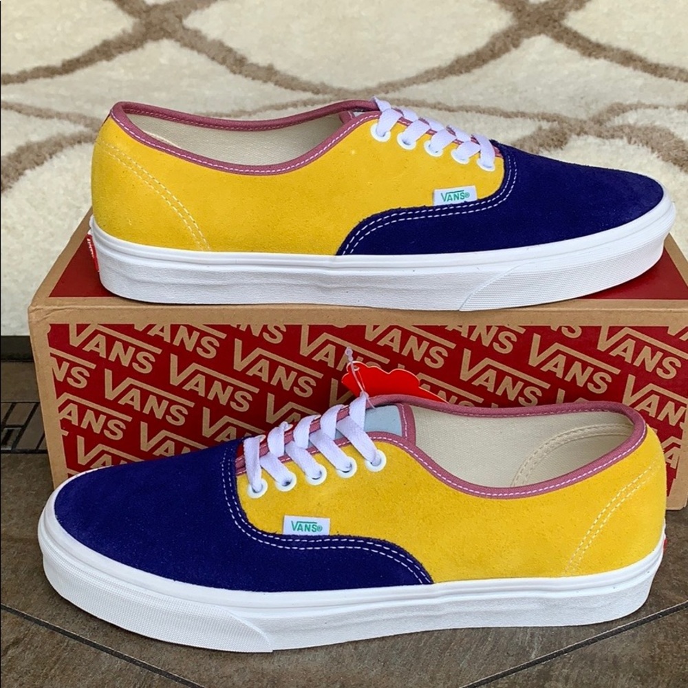 VANS AUTHENTIC SUNSHINE Multi/True White men’s - Picture 14 of 16